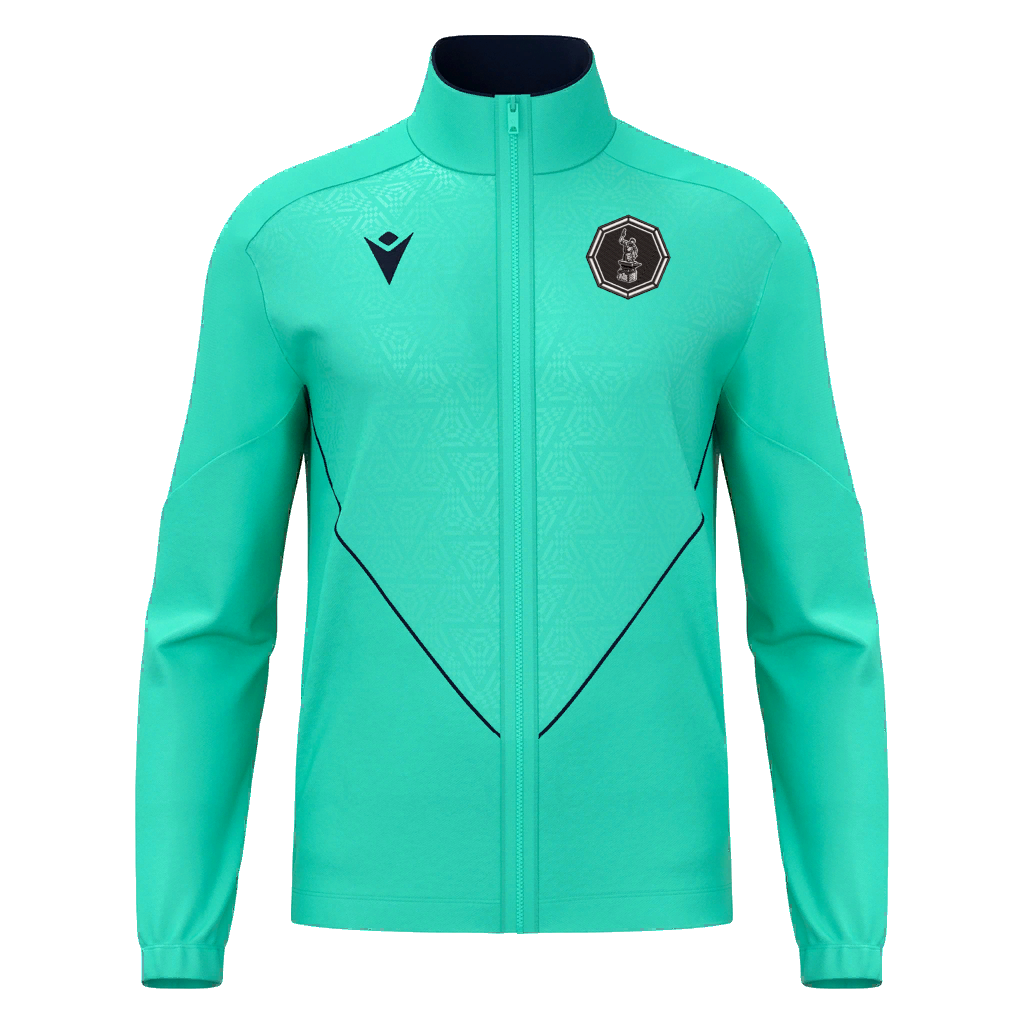 Black Forge FC Poseidon Full Zip Top Turquoise & Navy