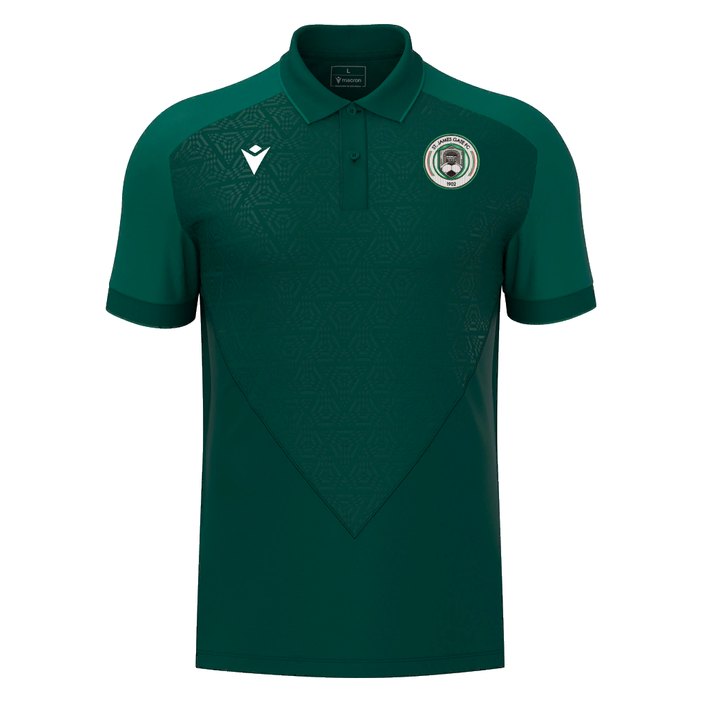 St James Gate FC Baldwin Polo Bottle Green
