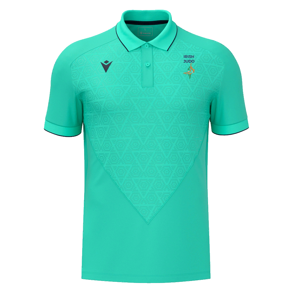 Irish Judo Baldwin Polo Turquoise