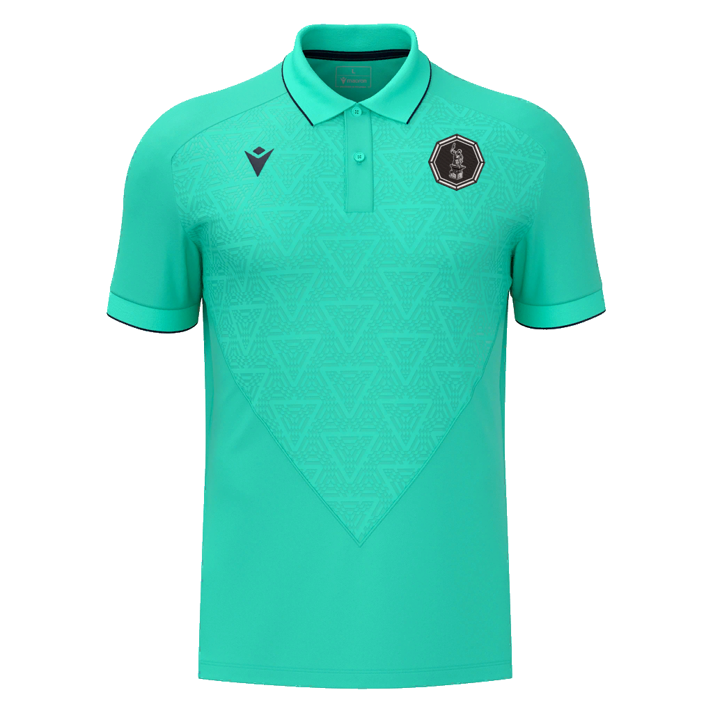 Black Forge FC Baldwin Polo Turquoise & Navy