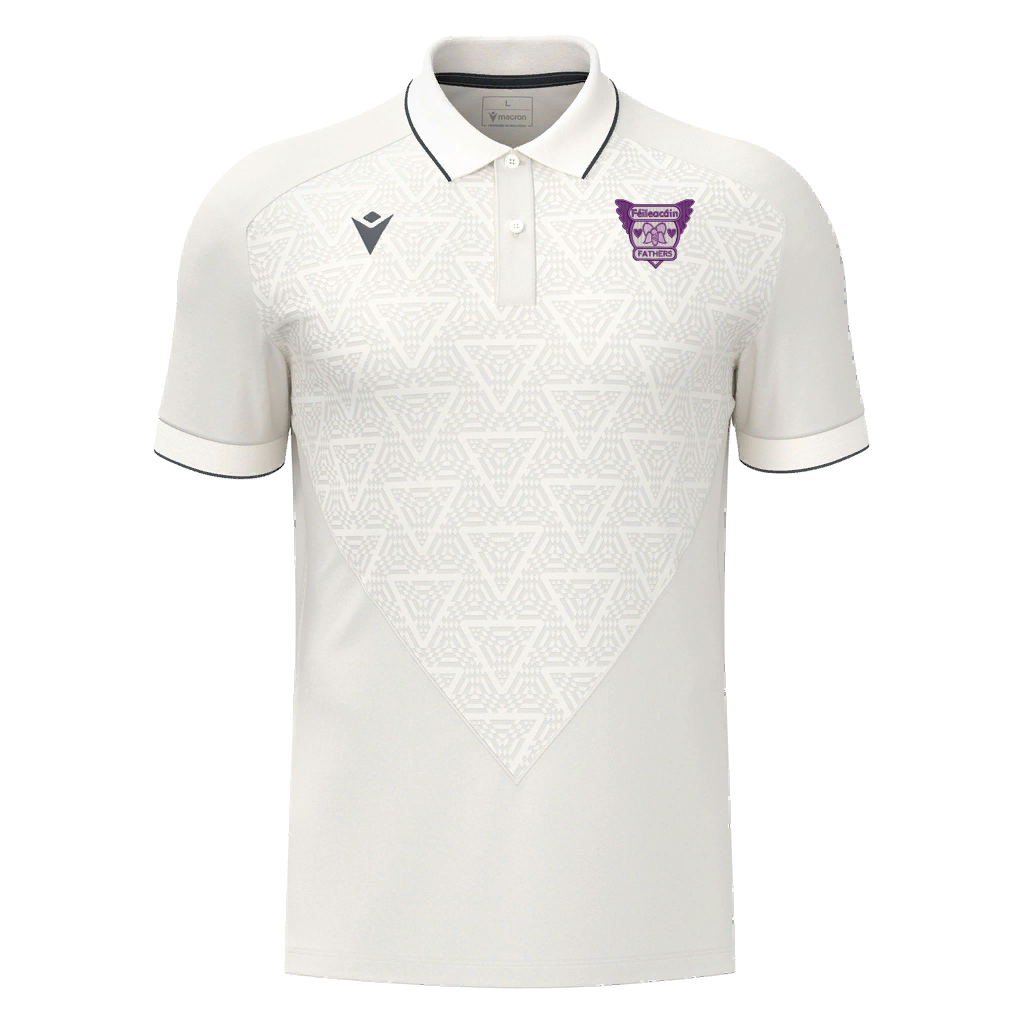 Feileacain Fathers Baldwin Kids Polo Shirt SS Off White