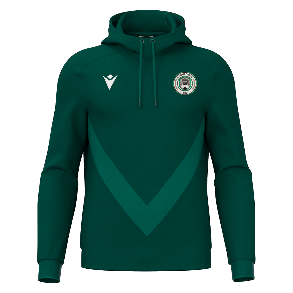 St James Gate FC Fenders Hoodie Bottle Green