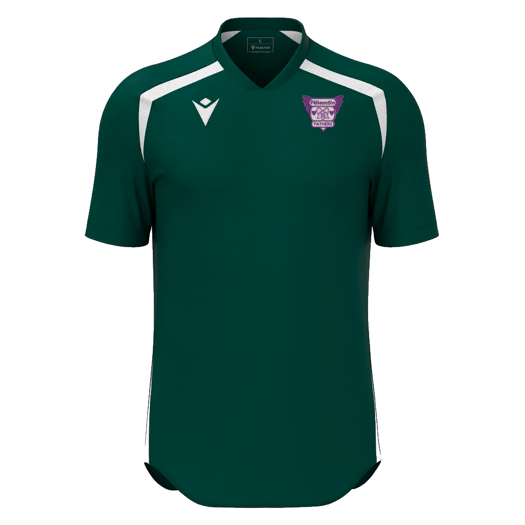 Feileacain Fathers Wyrm Kids Shirt SS Bottle Green