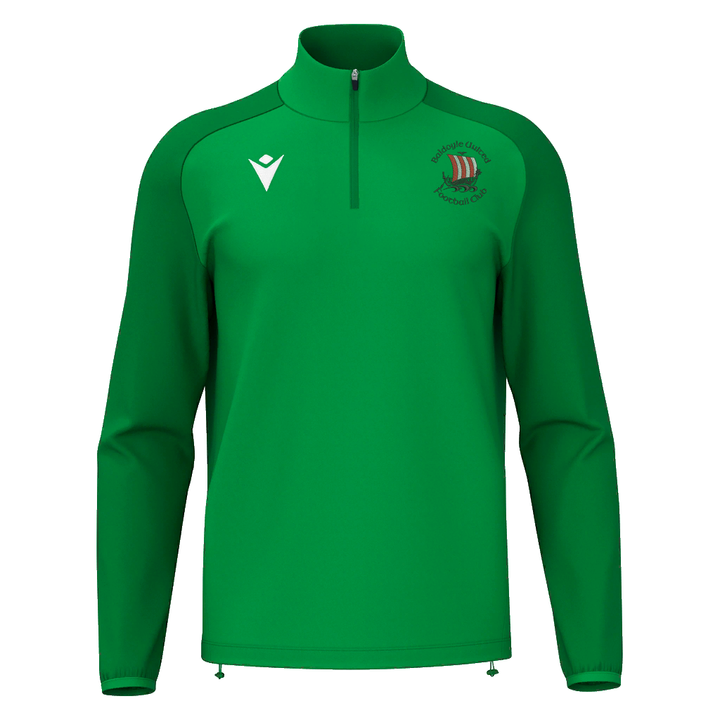 Baldoyle United FC Adult Isen 1/4 Zip Top Green