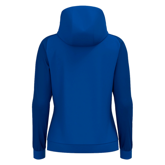 Marks Celtic FC Womens Atlas Full Zip Hoodie Royal Blue