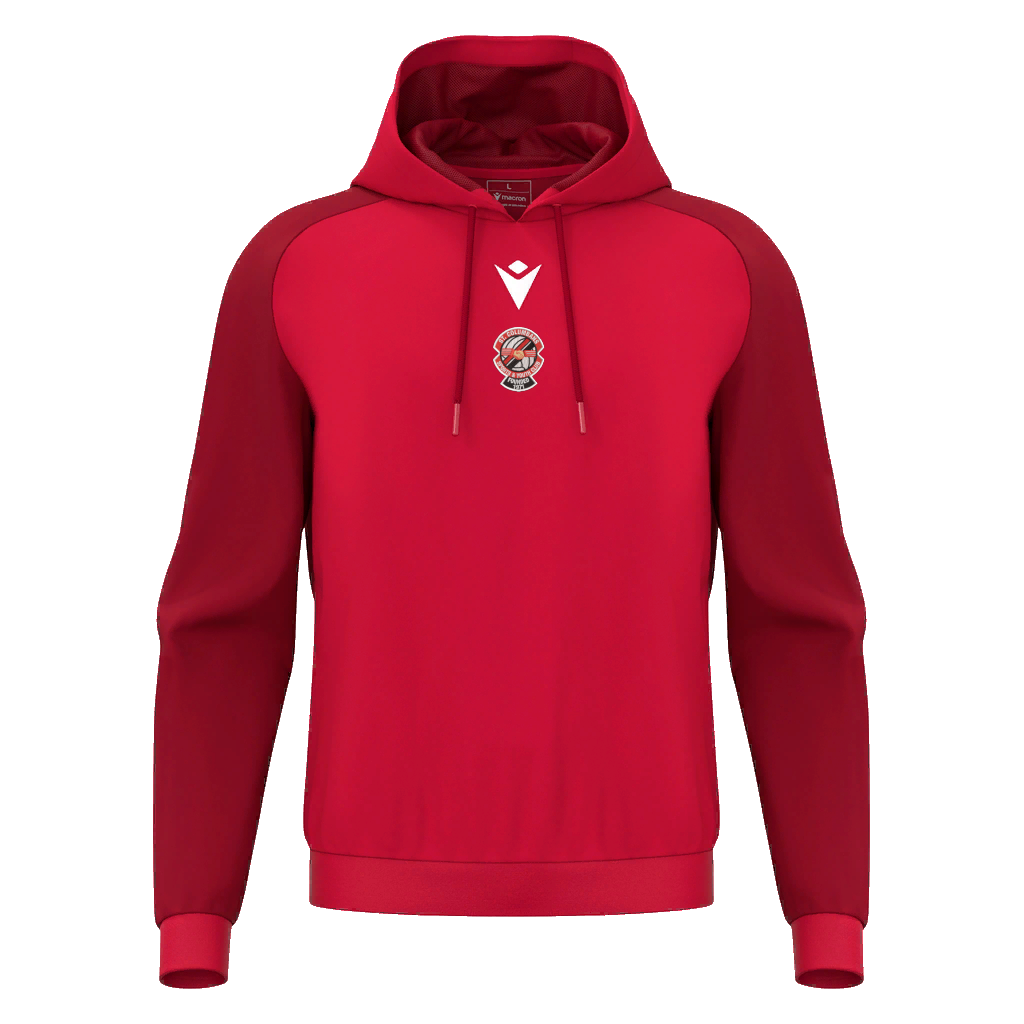 St. Columbans SYC Horn Hoodie Red KIDS (Age 5-10)