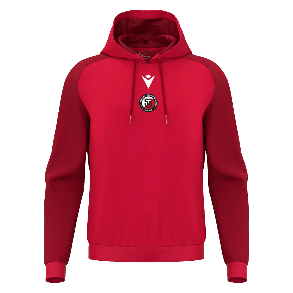 Tallaght United FC Adult Horn Hoodie Red