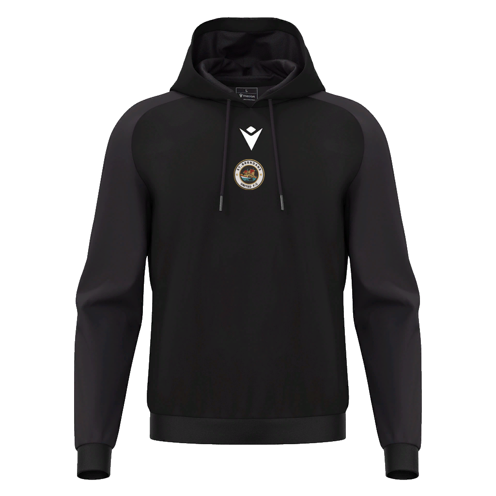 St Brendan's United Horn Hoodie Black