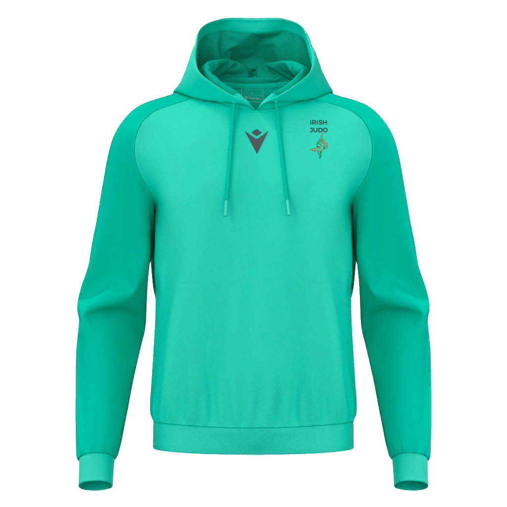 Irish Judo Horn Hoodie Turquoise
