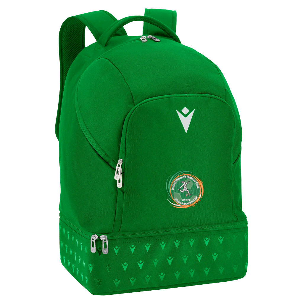 Ireland Women's National Team Official Supporters Club Rookie Backpack Medium Green