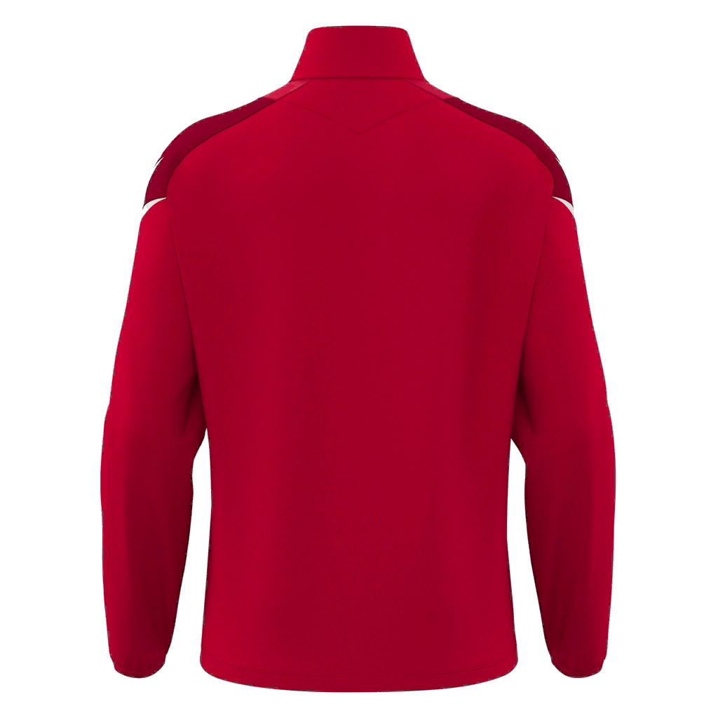 Valley Park United Hollow 1/4 Zip Red & White