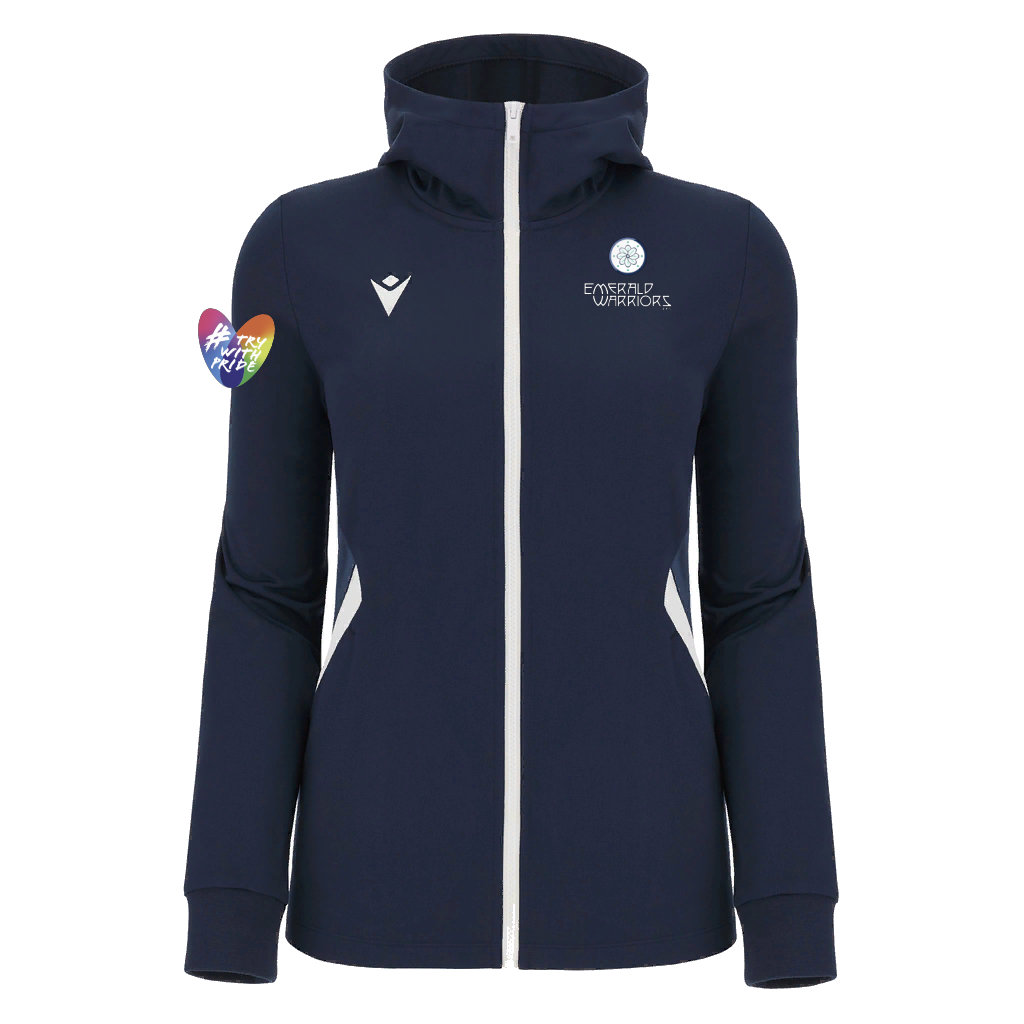 Emerald Warriors RFC Bastet Full Zip Hoodie Adults Women