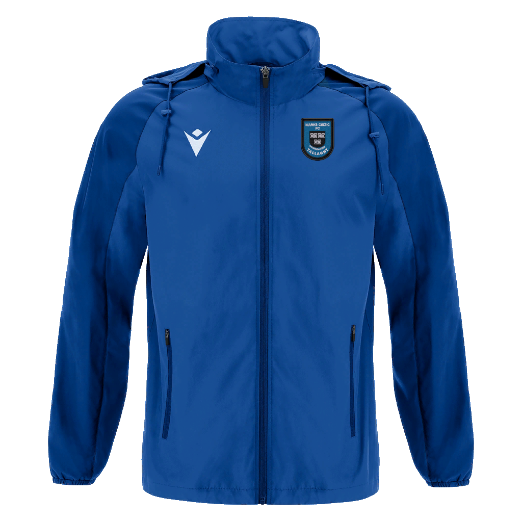 Marks Celtic FC Adult Elbrus Rain Jacket Royal Blue