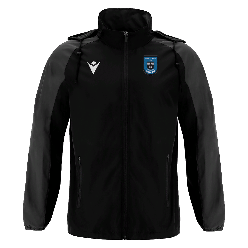 Marks Celtic FC Kids Elbrus Rain Jacket Black