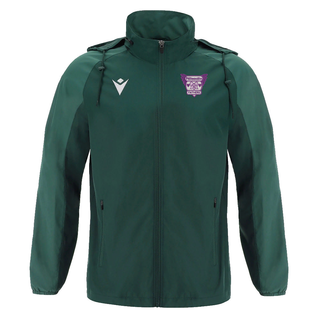Feileacain Fathers Adults Elbrus Rain Jacket Bottle Green
