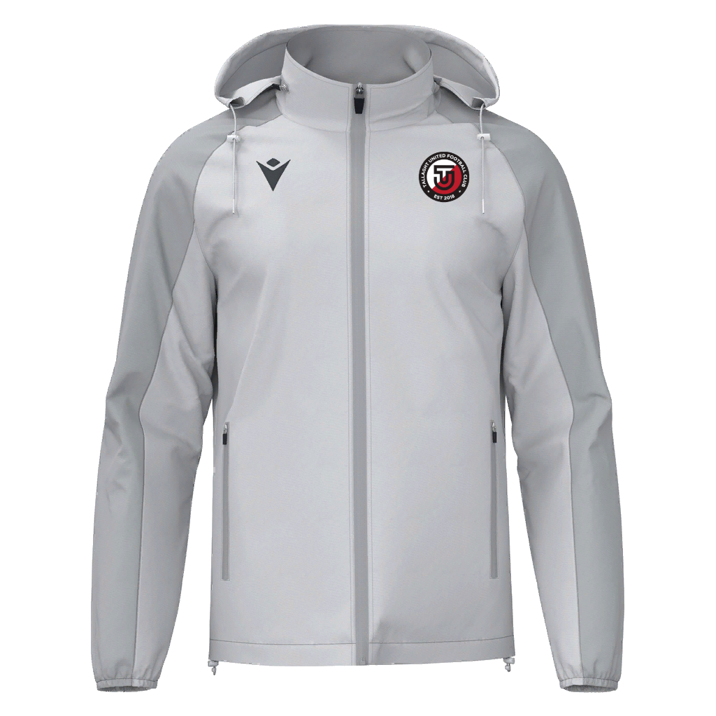 Tallaght United FC Adult Elbrus Rain Jacket Stone Grey