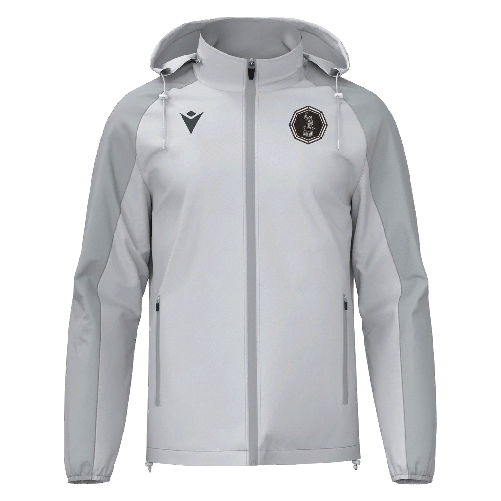 Black Forge FC Elbrus Rain Jacket Stone Grey