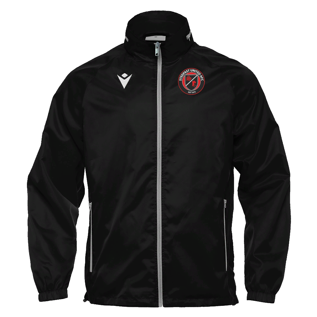 Steadfast United AFC Praia Hero Lined Windbreaker Black