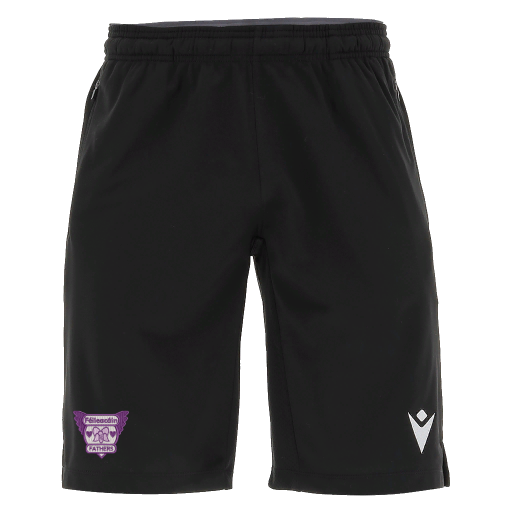 Feileacain Fathers Adult Nistro Bermuda Shorts Black