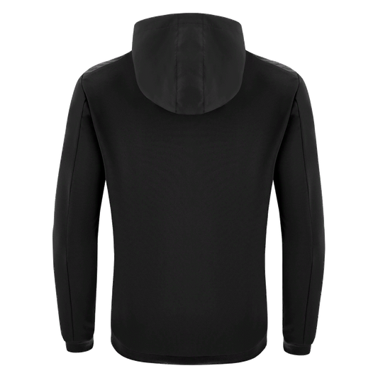 Tallaght United FC Adult Tiamat Full Zip Micro Hoodie Black & White