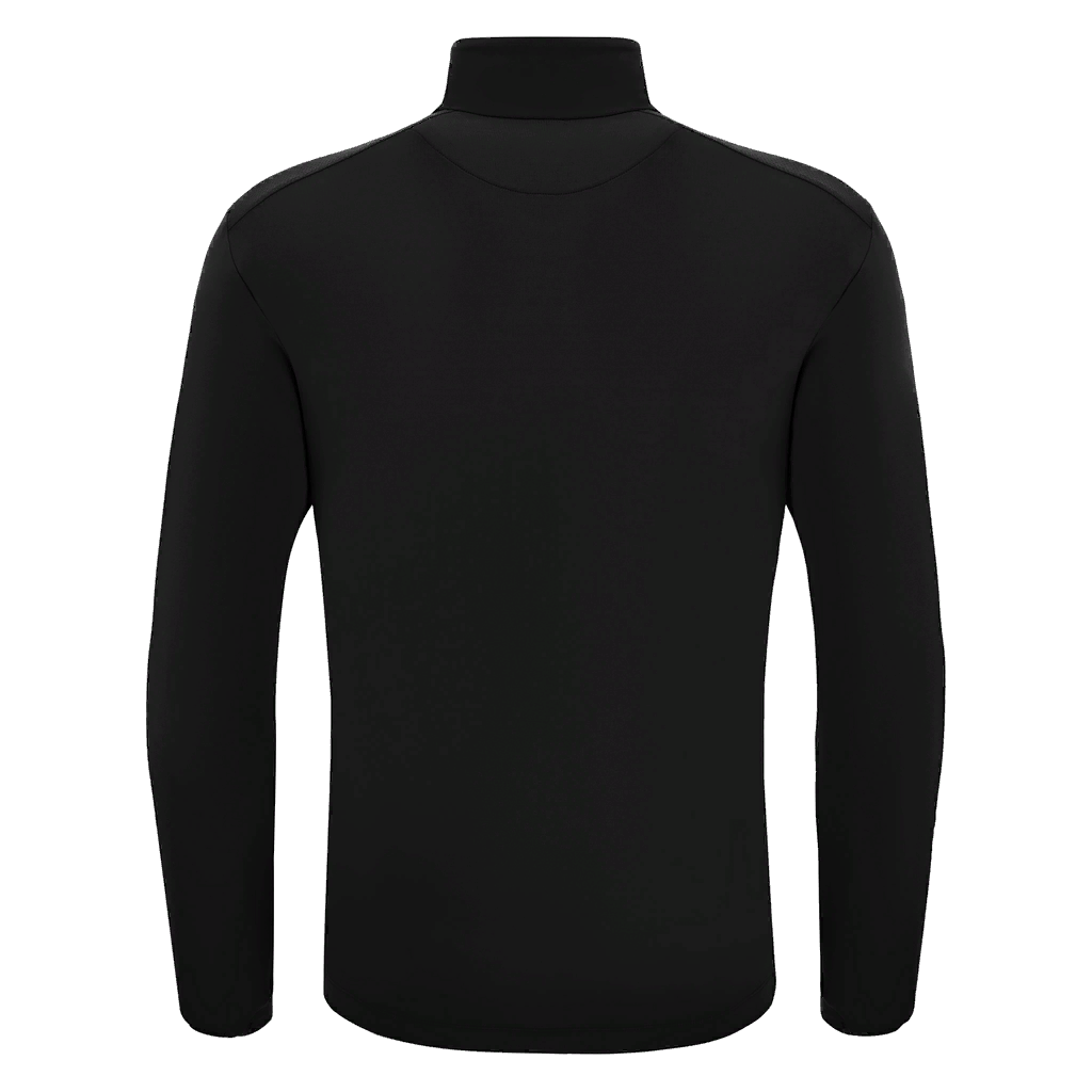 St Brendan's United Piave 1/4 Zip Top Black & White