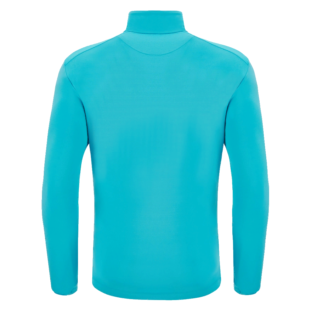 St Brendan's United Piave 1/4 Zip Top Neon Sky & Anthracite