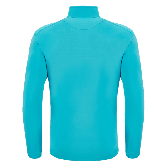 St Brendan's United Adult Piave 1/4 Zip Top Neon Sky & Anthracite