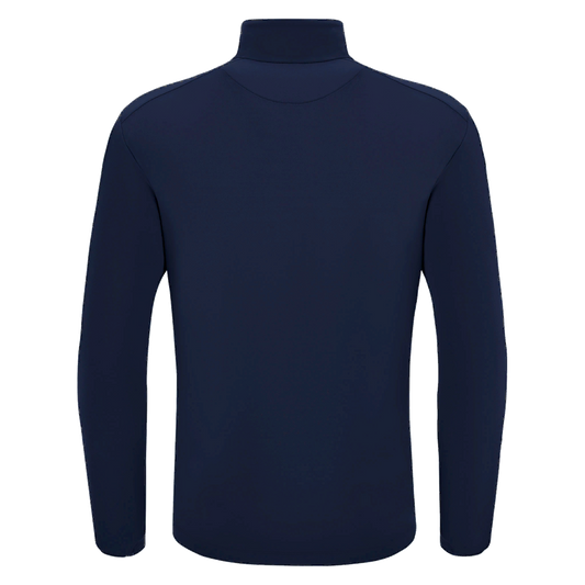 St Brendan's United Adult Piave 1/4 Zip Top Navy & White