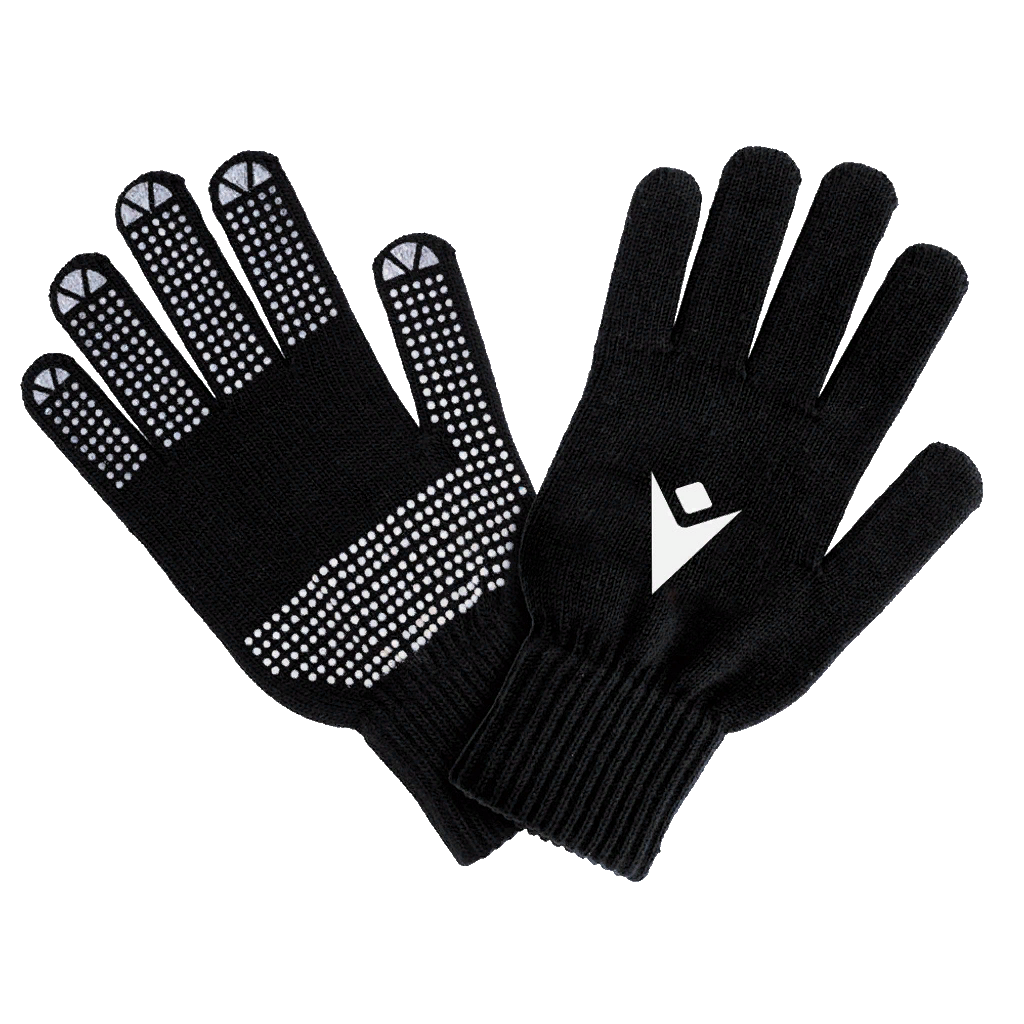 Black Forge FC Rivet Gloves Black