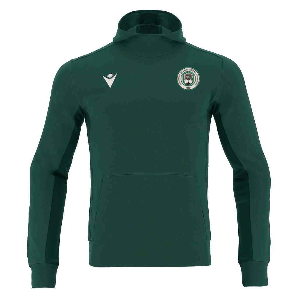 St James Gate FC Electro Hoodie Bottle Green