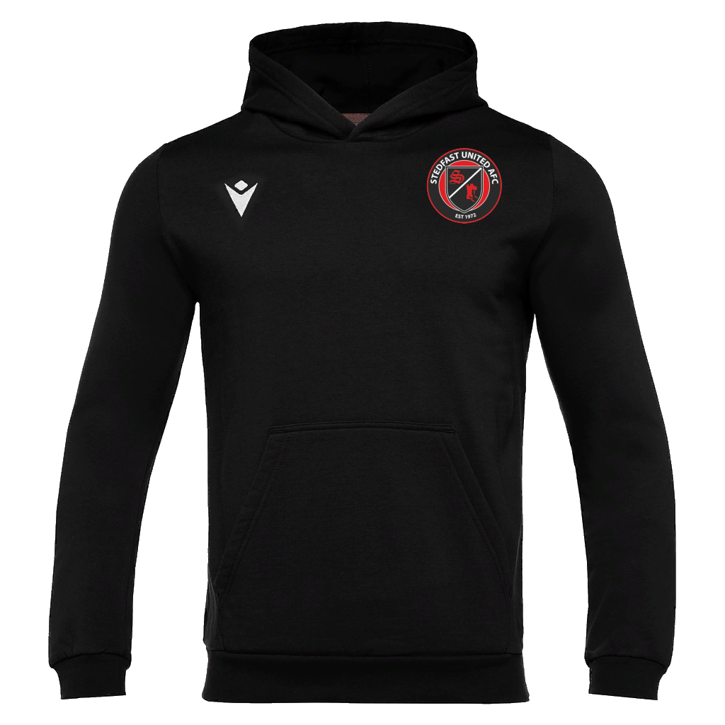Stedfast United AFC Banjo Hoodie Black ADULTS