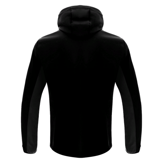 Irish Judo Himalaya Full Lenght Zip Softshell Jacket Black