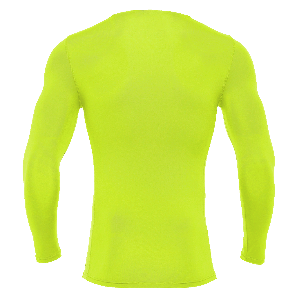 Holly Tech Underwear Top LS Neon Yellow
