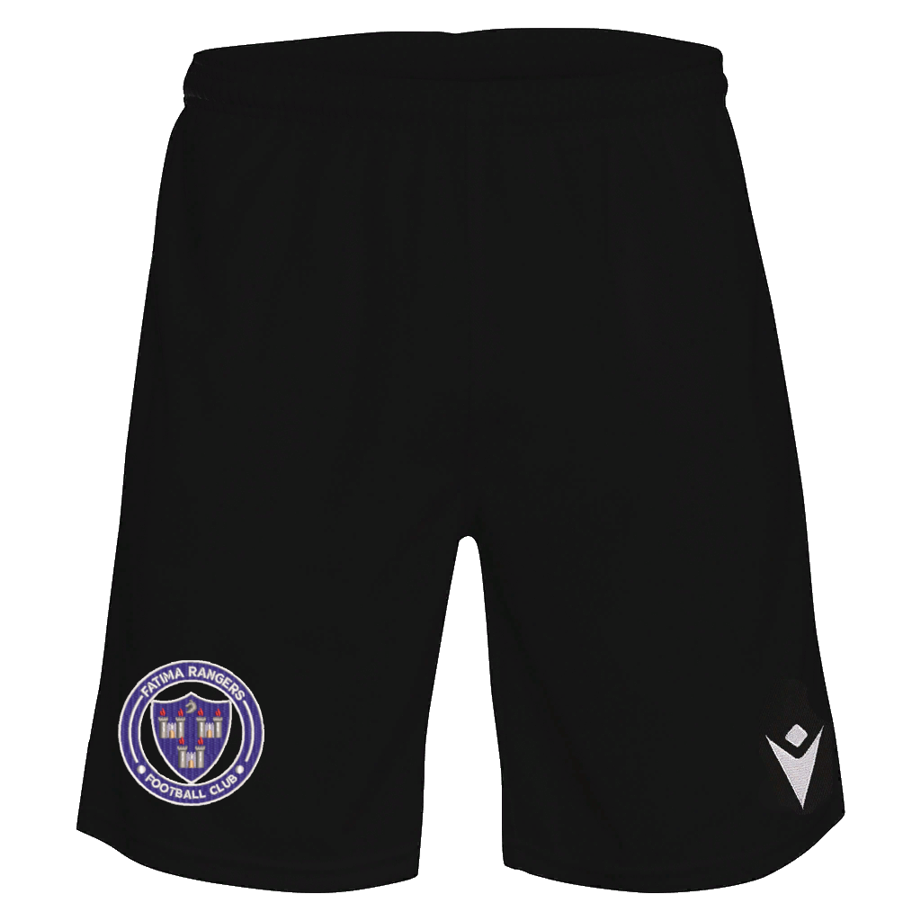 Fatima Rangers FC Draco Hero Bermuda Shorts Black & White