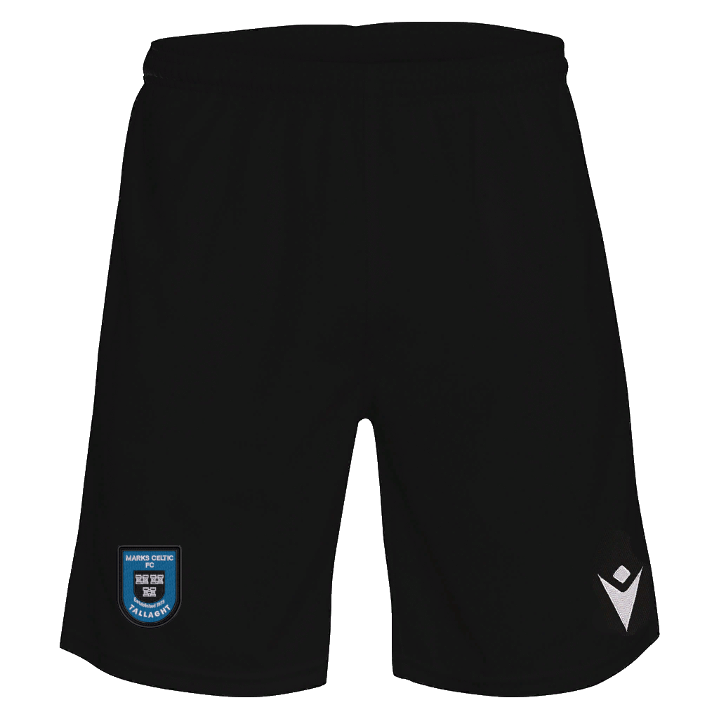 Marks Celtic FC Adults Draco Hero Bermuda Shorts Black