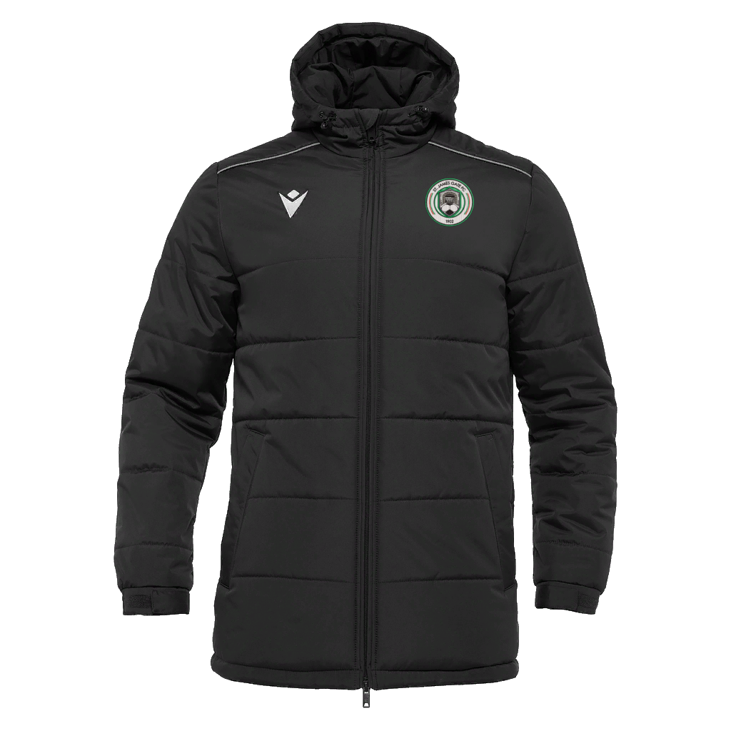 St James Gate FC Gyor Padded Jacket Black