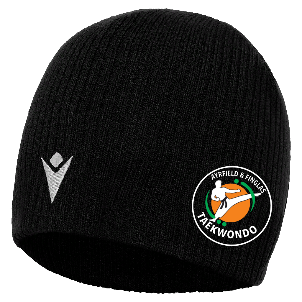 Ayrfield Taekwondo Metel Beanie Black