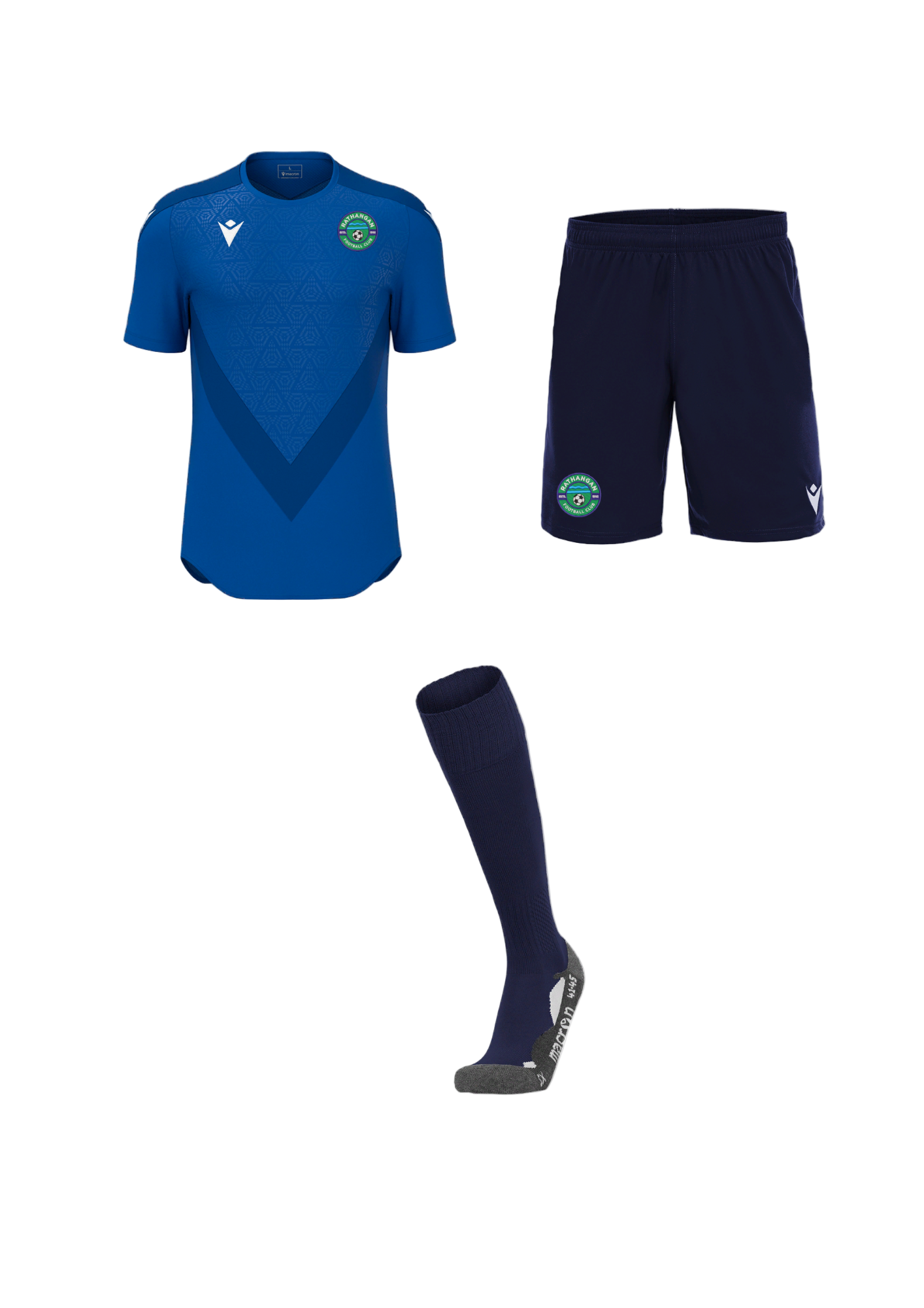 Rathangan FC Adult Home Kit Pack