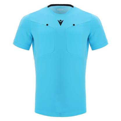 Frisk Referee Shirt SS Neon Sky
