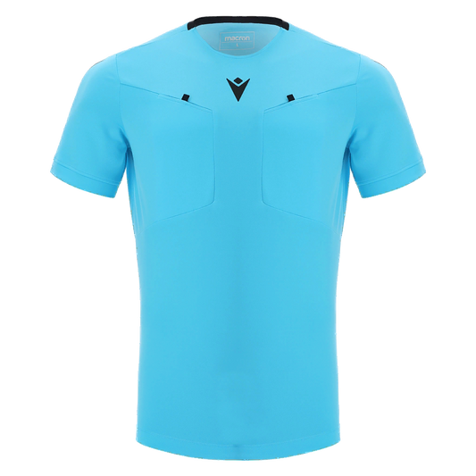 Frisk Referee Shirt SS Neon Sky