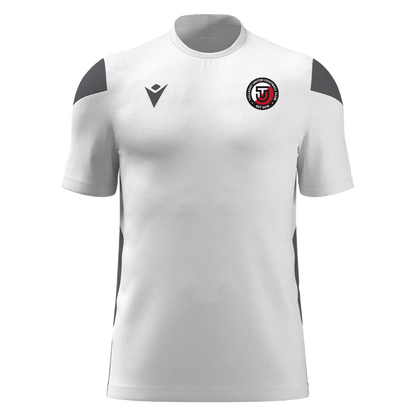 Tallaght United FC Adult Polis Shirt SS White & Anthracite