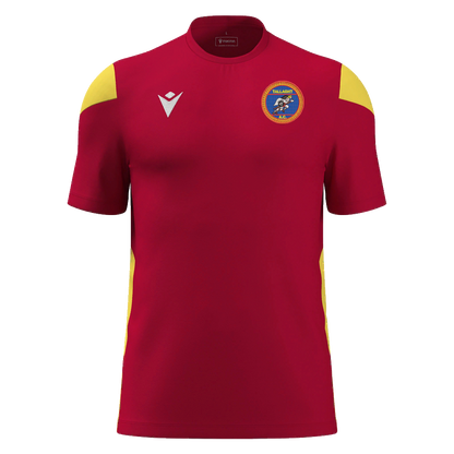 Tallaght AC Polis Shirt Red & Yellow
