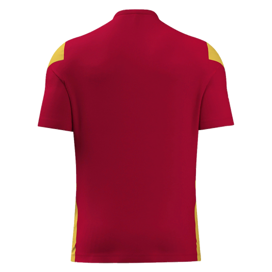 Tallaght AC Polis Shirt Red & Yellow