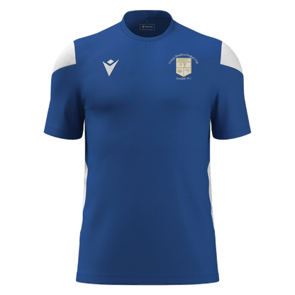 Grange Woodbine FC Polis Shirt SS Royal Blue