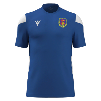 Ballyfermot United Polis Shirt SS Royal Blue & White