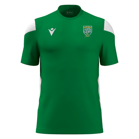 Glebe North FC Adult Polis Shirt Green & White