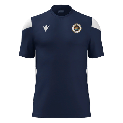 St Brendan's United Polis Shirt SS Navy & White