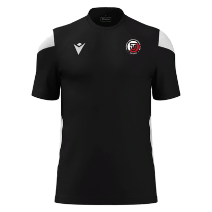 Tallaght United FC Adult Polis Shirt SS Black & White