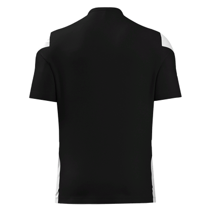 Tallaght United FC Adult Polis Shirt SS Black & White