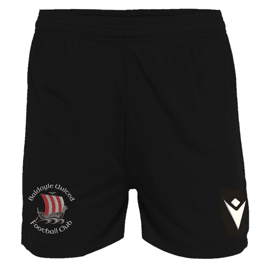 Baldoyle United FC Girl's Acrux Shorts Black